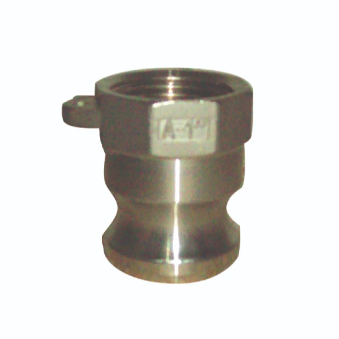 MARINE QUICK COUPLINGS A ADAPTOR - MALE  - Marine Valves showing detailed view with specifications and design features in realistic presentation